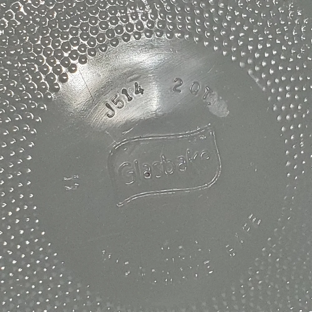 Glasbake Strawberry Casserole Milk Glass 2 quart Baking Dish - Picture 7 of 8